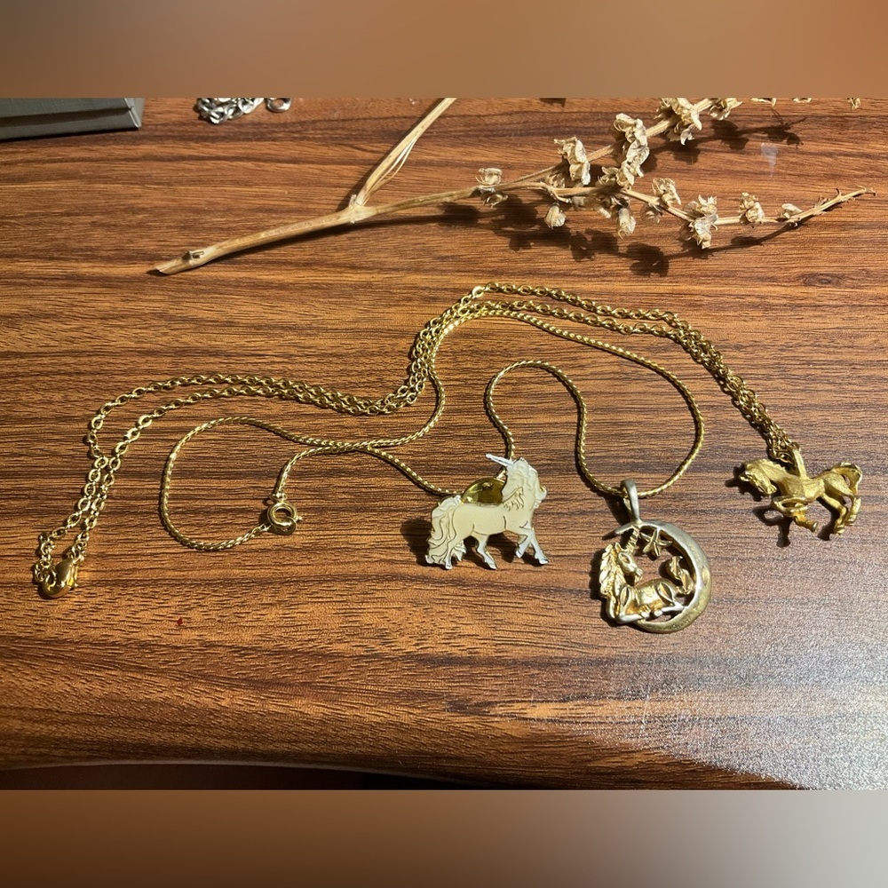 Vintage Unicorns and Ponies Set - Picture 2 of 8